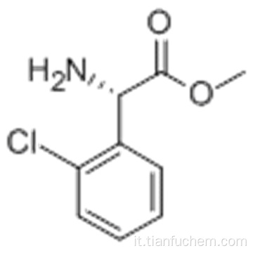 (S) - (+) - 2-clorofenilglicina estere metilico CAS 141109-14-0
